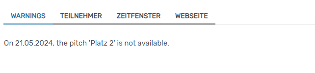 Abbildung zu «Warnung bei Kurslektionen»
